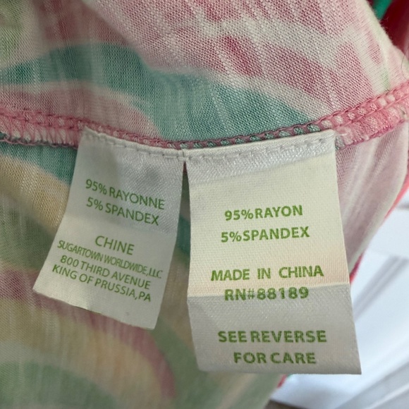 Lilly Pulitzer Strapless Maxi Dress - size XL - Picture 4 of 4